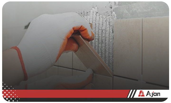 چسب کاشی برای حمام